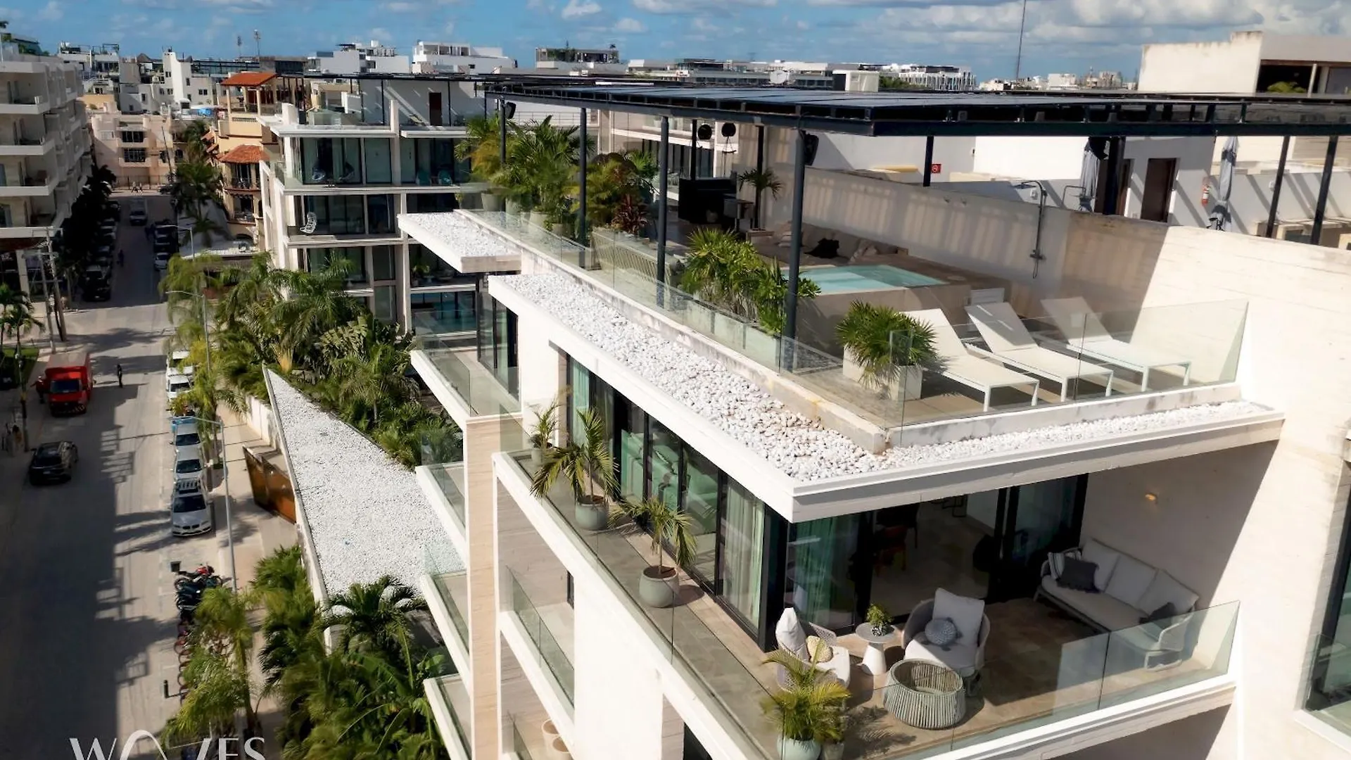 דירות פלאייה דל כרמן 3 Br. Ocean Front Ph With Stunning Views מקסיקו