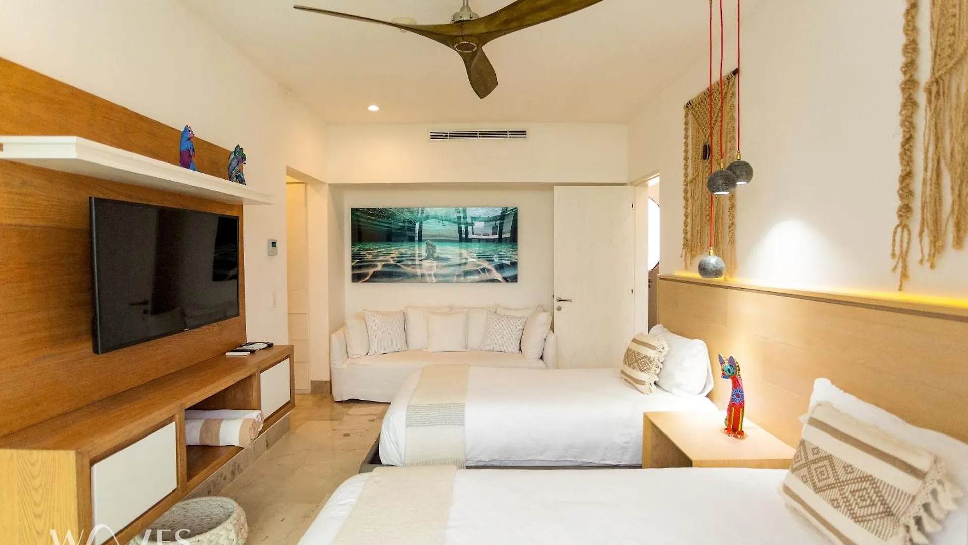 アパート プレヤデルカーメン3 Br. Ocean Front Ph With Stunning Viewsアパートメント メキシコ