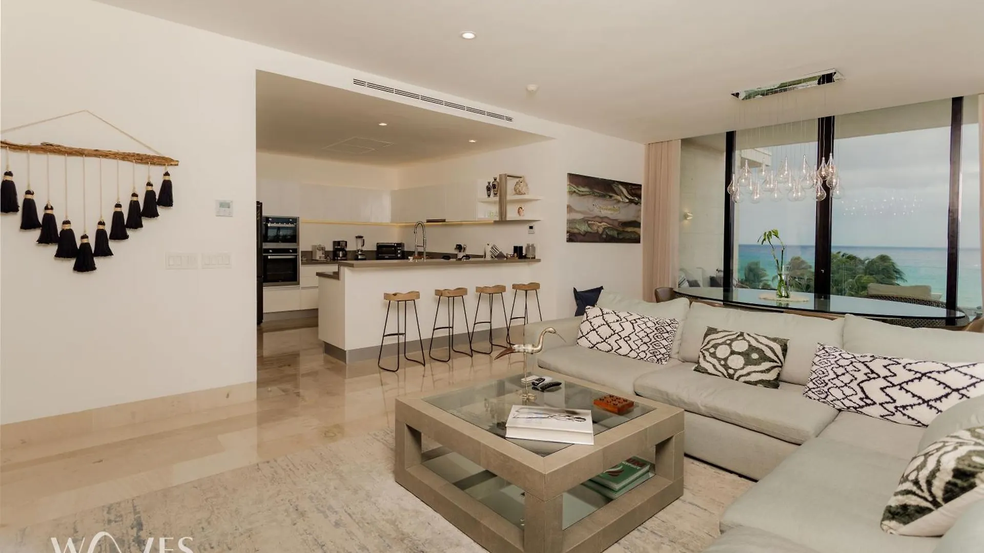 アパート プレヤデルカーメン3 Br. Ocean Front Ph With Stunning Viewsアパートメント