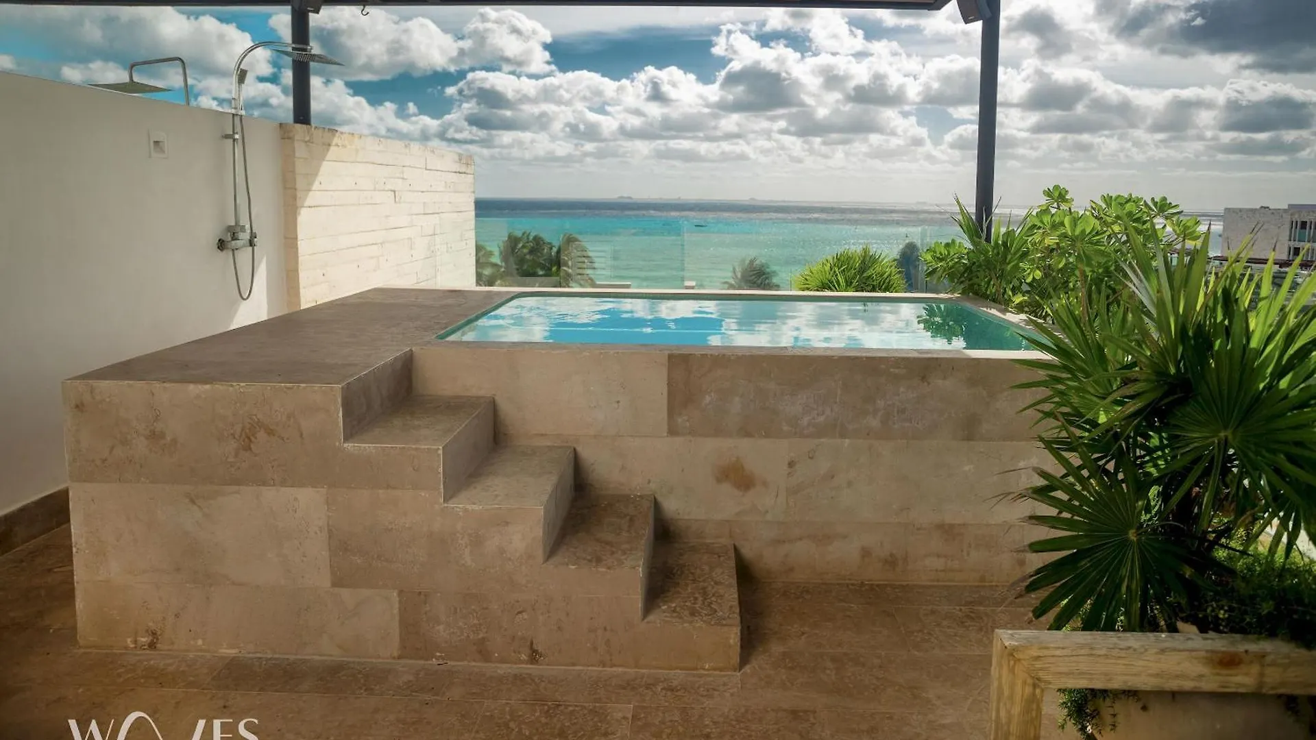 プレヤデルカーメン3 Br. Ocean Front Ph With Stunning Viewsアパートメント 0*, プレヤデルカーメン メキシコ